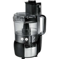 Hamilton Beach Stack & Snap 10-Cup Black Food Processor with Big Mouth
