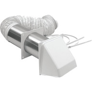 Lambro 4 In. x 5 In. Exhaust Bath Fan Vent Kit (6-Piece)