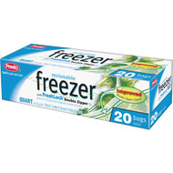 Presto 1 Qt. Reclosable Double Zipper Freezer Bag (20 Count)