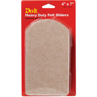 Do it 7 In. x 4 In. Heavy-Duty Rectangle Mover's Pads  (4-Pack)