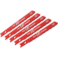 Milwaukee U-Shank 2-3/4 In. x 14 TPI High Speed Steel Jig Saw Blade  Metal Cutting (5-Pack)