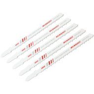 Milwaukee T-Shank 4 In. x 8 TPI Bi-Metal Jig Saw Blade  Metal Cutting (5-Pack)