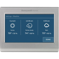 Honeywell Home WiFi Smart Color 7-Day Programmable Silver Metallic Digital Thermostat