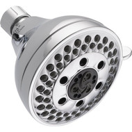 Delta 5-Spray 1.75 GPM H2Okinetic Fixed Shower Head  Chrome