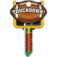 Lucky Line Football Design Decorative House Key  KW11