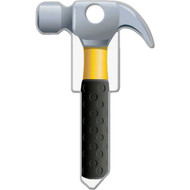 Lucky Line Hammer Design Decorative House Key  KW11