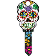 Lucky Line Skull Design Decorative House Key  KW11