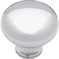 Liberty Polished Chrome 1-1/4 In. Cabinet Knob  (2-Pack)