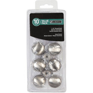 Liberty Satin Nickel 1-1/4 In. Cabinet Knob  (10-Pack)