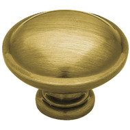 Liberty Antique Brass 1-1/4 In. Cabinet Knob  (2-Pack)