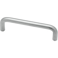 Liberty Satin 3-1/2 In. Chrome Steel Cabinet Pull  2 Pack