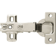 Liberty Full Overlay Frameless Nickel Plated 35 mm 110 Degree European Hinge  (10-Pack)