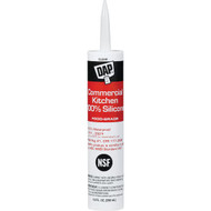 DAP 9.8 Oz. Commercial Kitchen Food-Grade Silicone Sealant  Clear