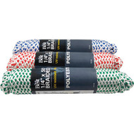 Do it Best 1/4 In. x 50 Ft. Assorted Colors Diamond Braided Polyester Packaged Rope