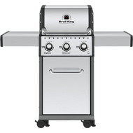 Broil King Baron S320 3-Burner Stainless Steel 30 000-BTU LP Gas Grill