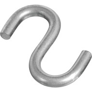 National 1-1/2 In. Stainless Steel Heavy Open S Hook (2 Ct.)