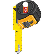 Lucky Line Tape Measure Design Decorative House Key  KW11