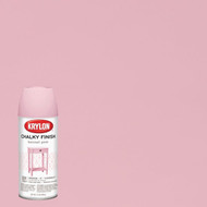 Krylon CHALKY FINISH 12 Oz. Ultra Matte Chalk Spray Paint  Bonnet Pink