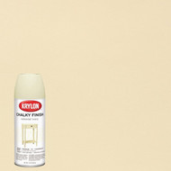 Krylon CHALKY FINISH 12 Oz. Ultra Matte Chalk Spray Paint  Colonial Ivory