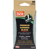Do it Best Premium 3 In. x 5 In. x 1 In. 60 Grit Coarse Sanding Sponge