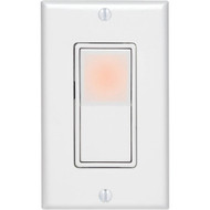 Leviton Decora Illuminated Rocker White 15A 3-Way Switch