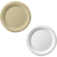 Lutron 1 Ivory  1 White Round Rotary Dimmer Knob