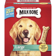 Milk Bone Large Dog Original Flavor Crunchy Dog Treat  10 Lb.