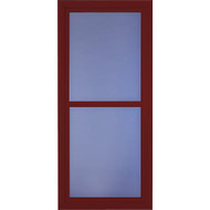 Larson Easy Vent 146 Series 36 In. W x 81 In. H x 1-7/8 In. Thick Cranberry Full View Aluminum Storm Door