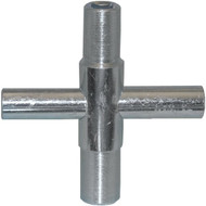 Lasco 4-Way Faucet Key for 1/4  9/32  5/16 & 11/32 In. Stems