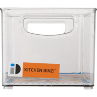iDesign Kitchen Binz 6 In. x 10 In. x 5 In. Clear Drawer Organizer Tray