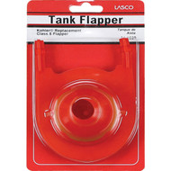 Lasco Kohler Class 5  3 In. Red Rubber Toilet Flapper with Chain