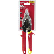 Milwaukee 9-3/4 In. Bulldog Aviation Straight Snips