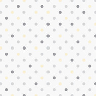 Con-Tact Grip Print 18 In. x 4 Ft. Dottie Gray Non-Adhesive Shelf Liner