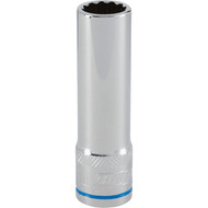 Channellock 1/2 In. Drive 14 mm 12-Point Deep Metric Socket