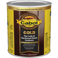 Cabot Gold Exterior Stain  3473 Moonlit Mahogany  1 Qt.