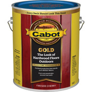 Cabot Gold Low VOC Exterior Stain  19472 Fireside Cherry  1 Gal.