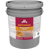 Duckback SUPERDECK Transparent Exterior Stain  Cedar Tone Natural  5 Gal.
