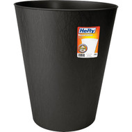 Hefty 2.3 Gal. Black Wastebasket