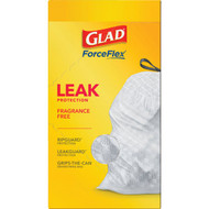 Glad 13 Gal. Tall Kitchen White Reinforced Strength Trash Bag (45-Count)