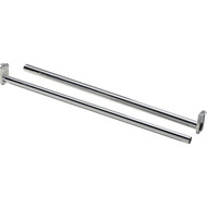 National 48 In. To 72 In. Adjustable Closet Rod  Chrome