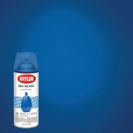 Krylon 12 Oz. Frosted Sea Glass Finish Spray Paint  Cornflower