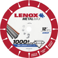 Lenox MetalMax 12 In. Segmented Rim Dry Cut Diamond Blade