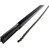 Steel Pro 8 Ft. Chain Drive Garage Door Rail Extension Kit