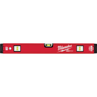 Milwaukee Redstick 24 In. Aluminum Magnetic Box Level