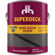 Duckback SUPERDECK Cool Feel Semi-Solid Stain  Blue Shadow 1 Gal.