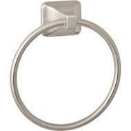 Home Impressions Vista Brushed Nickel Towel Ring