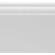Royal 9/16 In. W. x 3-1/4 In. H. x 8 Ft. L. White PVC Colonial Base Molding