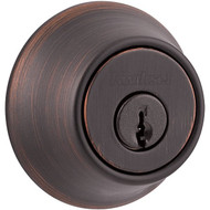 Kwikset Venetian Bronze Single Cylinder Deadbolt