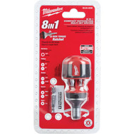 Milwaukee 8-in-1 Compact Ratcheting Screwdriver
