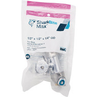 SharkBite 1/2 In. X 1/2 In. X 1/4 In. Push-to-Connect Stop Tee